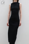 marc le bihan sleeveless dress 21967 E23 black